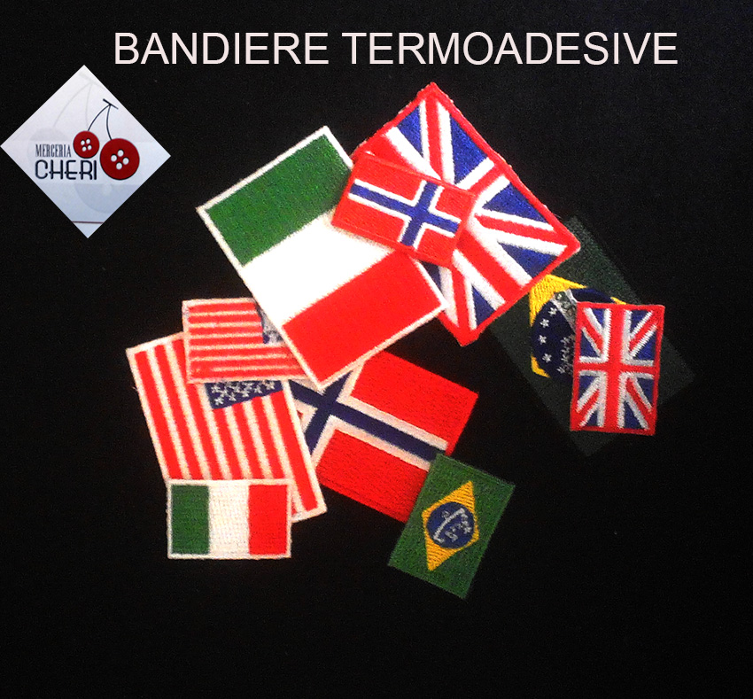 Bandiere termoadesive mm. 50x35 Marbet