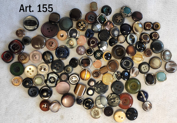 Bottoni vintage 100 pezzi anni 60 70 80