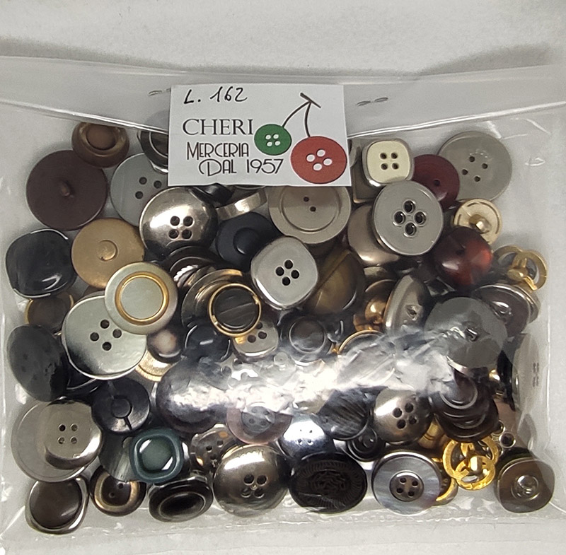 100 bottoni vintage dal 1960 al 1980