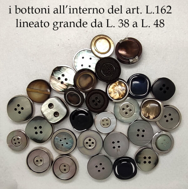 100 bottoni vintage dal 1960 al 1980