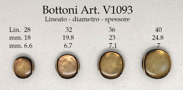 art. V1093 Bottone Vintage